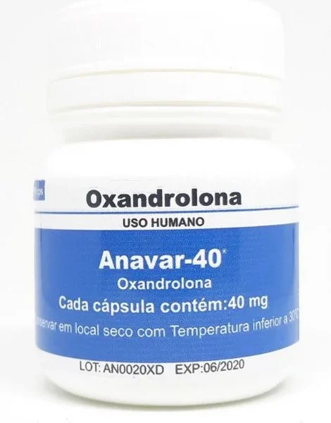 Oxandrolona 40mg 100 cps manip