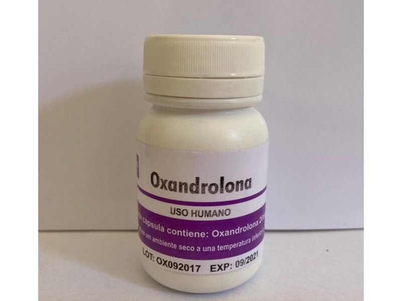 Oxandrolona 20 mg 100 cps manip