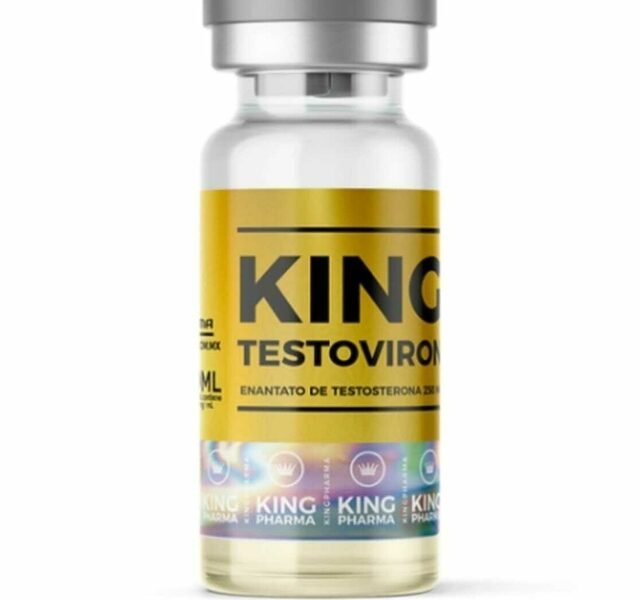 Enantato de testosterona  250mg - 10ml - King pharma