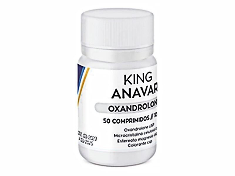 Oxandrolona 10mg- 50 comprimidos king pharma