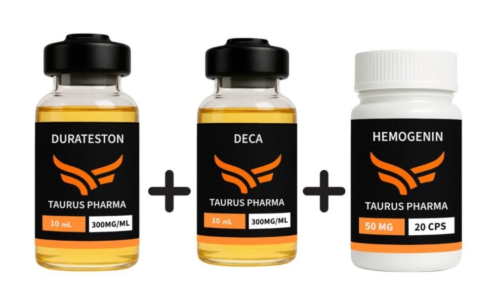 Combo durateston + deca + hemogenin oral