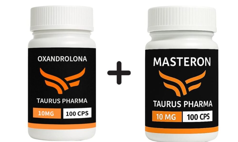 Combo Oral Oxandrolona 10mg + Masteron 10mg