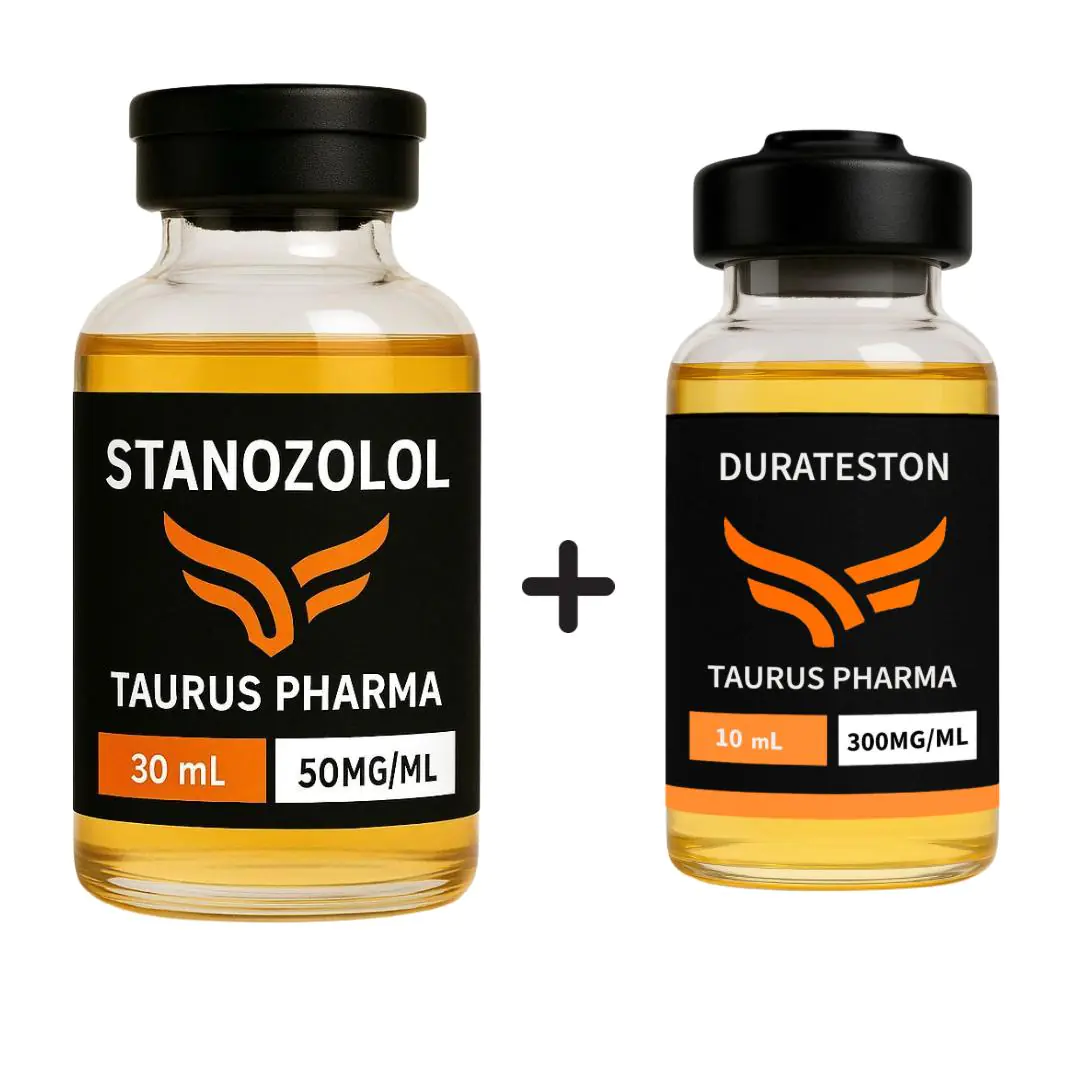Combo Ganhos Secos - Durateston + Stanozolol oleoso