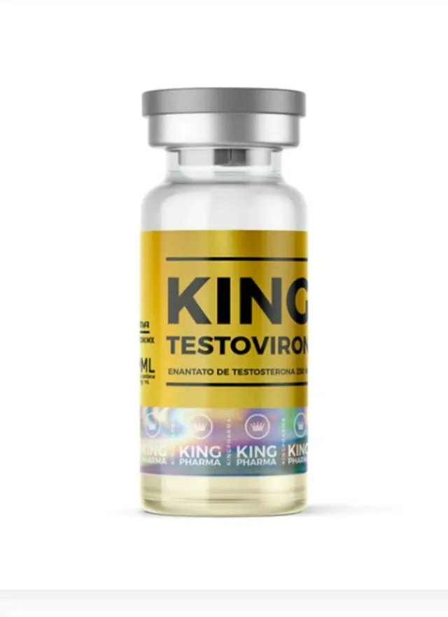 Enantato de testosterona 250mg - 10ml - King pharma