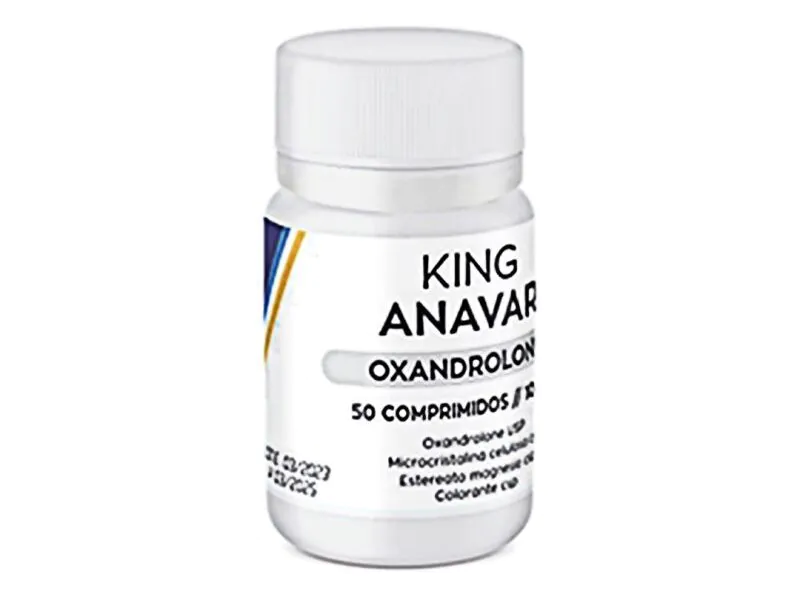 Oxandrolona 10mg- 50 comprimidos king pharma
