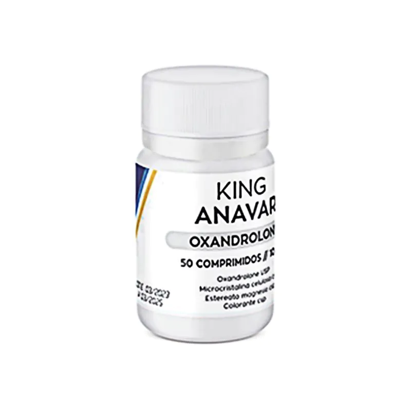 Oxandrolona 10mg- 50 comprimidos king pharma