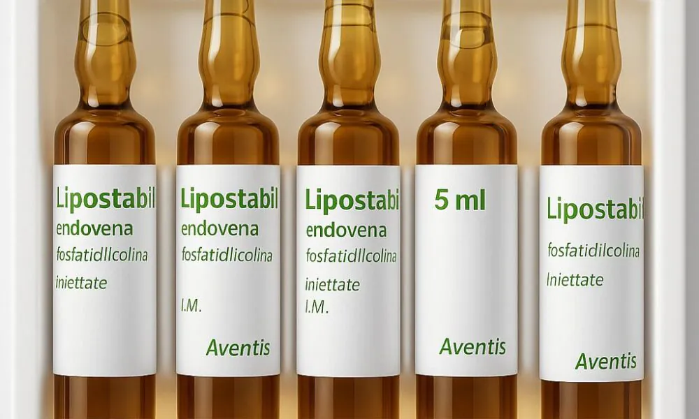Lipostabil 5 ampolas 5 ml
