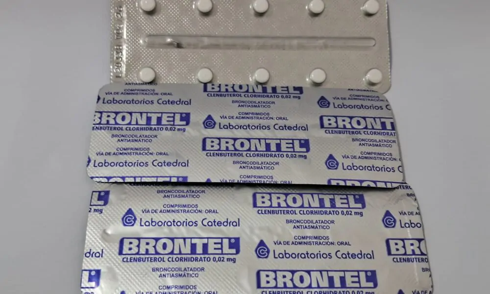 Clembuterol Cartela 10 comprimidos 0.2 mg