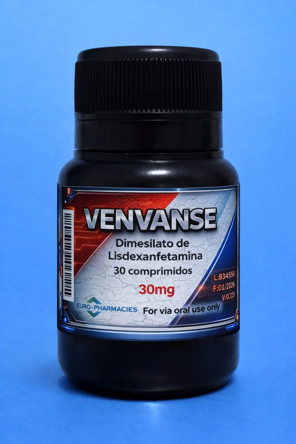 Venvanse 30MG 30COMPRIMIDOS EURO